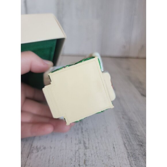 Hallmark Santa's Workshop ornament Xmas glitter vintage - Picture 8 of 8